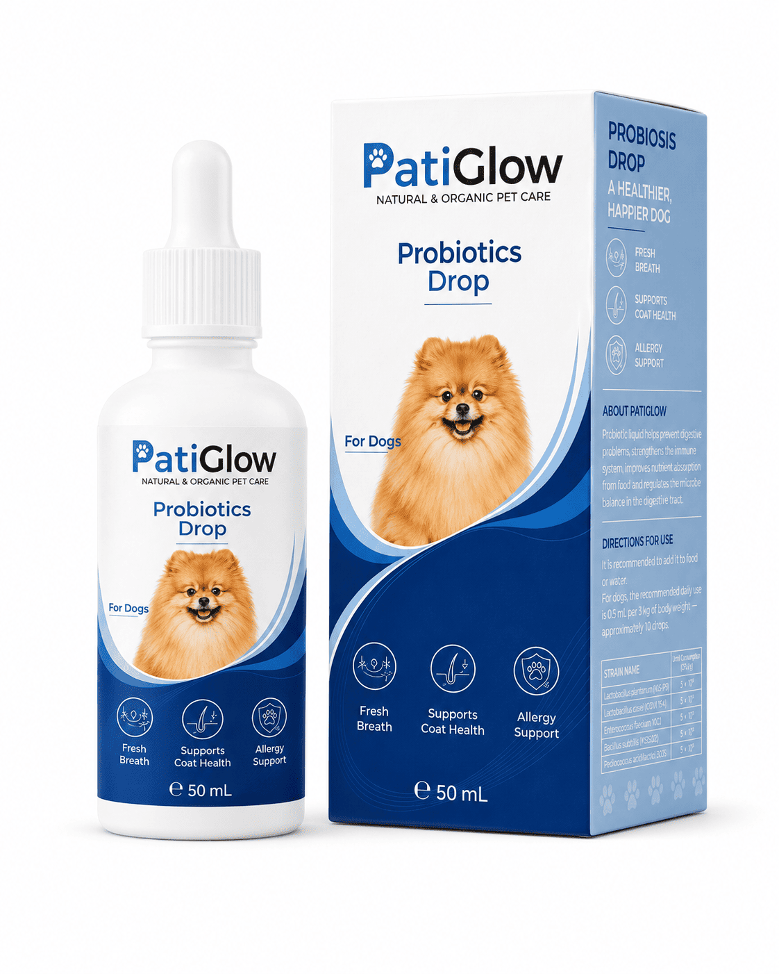 PatiGlow Kedi Probiyotik Damla