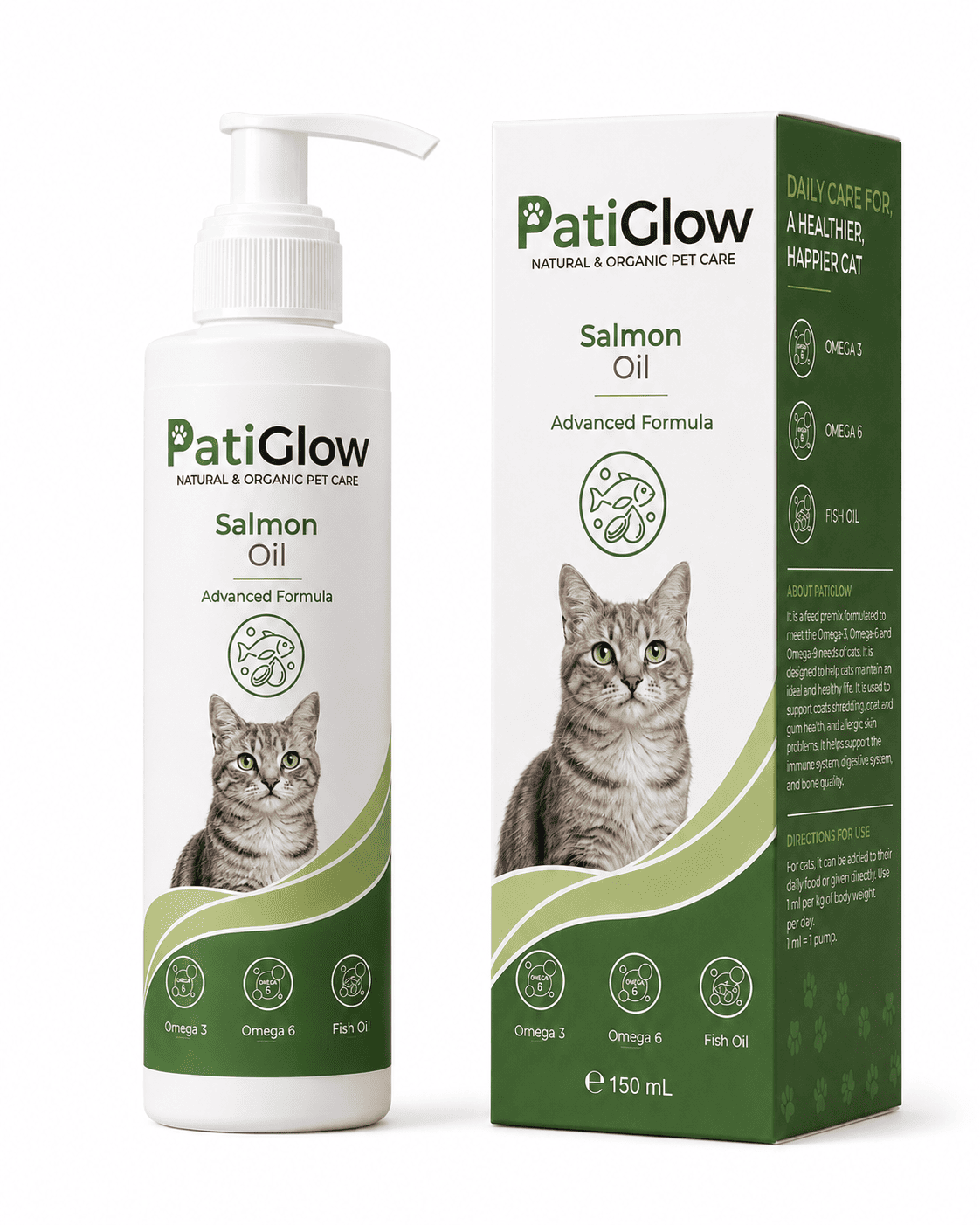 PatiGlow Kedi Balık Yağı